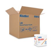 Wypall Towels & Wipes, White, Box, Cloth-Like, 90 Wipes, Unscented, 1080 PK 5812